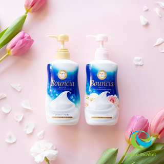 Sữa tắm dưỡng da Bouncia tinh chất sữa 500ml hàng nội địa Nhật