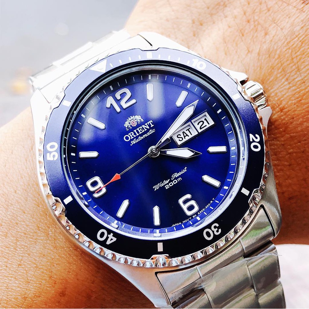 Đồng hồ Nam Orient Ray Raven II FAA02002D9  [Chính Hãng - Full Box] - Automatic - Kính Sapphire Chống xước - Chống nước