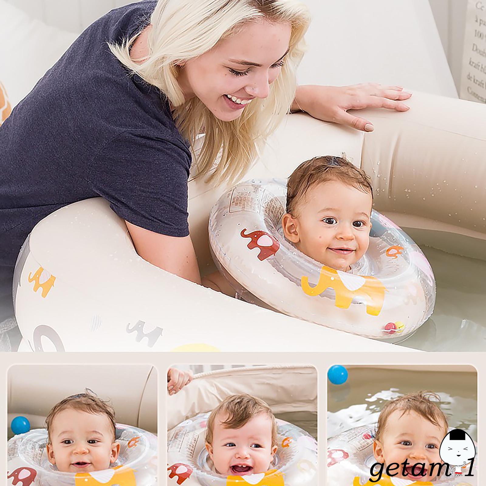 Phao Bơi Hình Tròn Hoạ Tiết Hoạt Hình Đáng Yêu Cho Bé