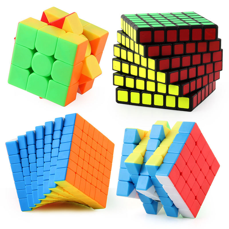 Two, three, four, five, six, seven-order smooth beginner's speed twist puzzle competitive Rubik's Cube