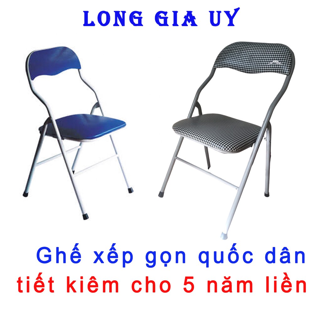 Ghế gấp xếp gọn quốc dân bền đẹp đi đâu cũng gặp