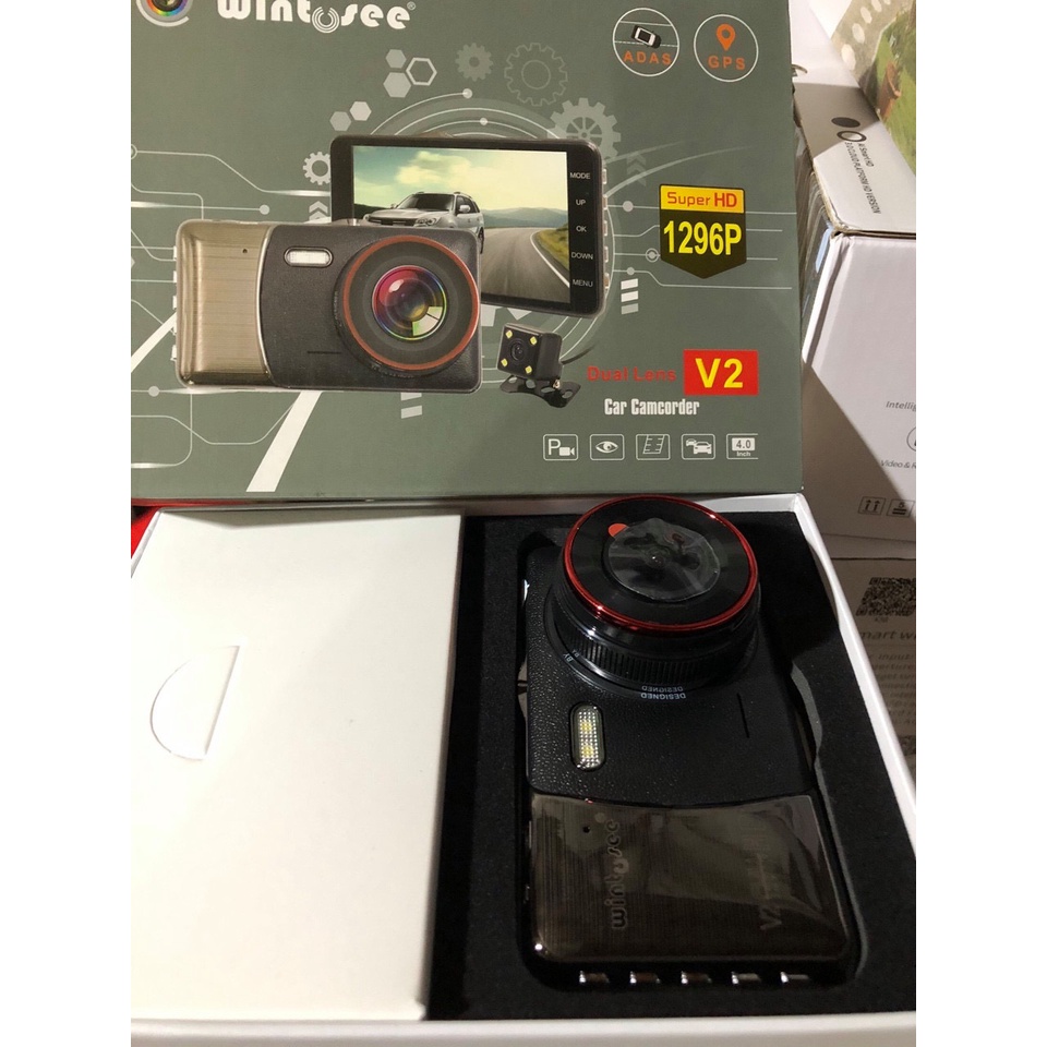 Camera hành trình wintosee V2, GPS, ADAS cảnh báo làn đường, cảnh báo va chạm