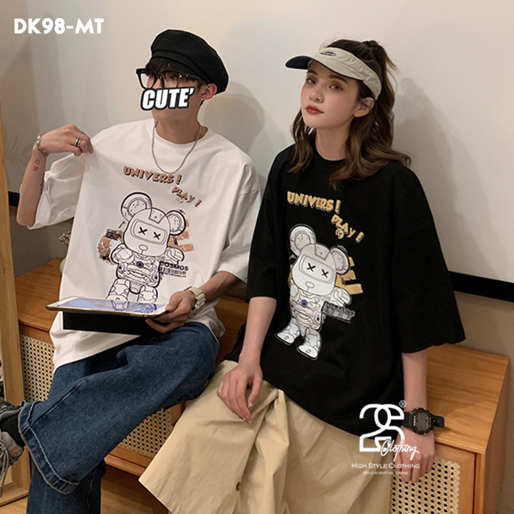 Áo Đôi Nam Nữ Form Rộng 2S Clothing, Áo Thun Đôi Nam Nữ Tay Lỡ Unisex Missount Freesize DK98 | BigBuy360 - bigbuy360.vn