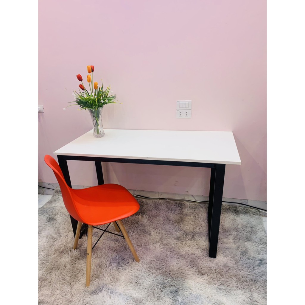 Bàn Gaming Chữ U, làm việc,học tập, Chân Sắt sơn tĩnh điện kích thước 60x120x75cm đầy đủ ốc vít lắp ráp KIỂU HÀN MSSP:01