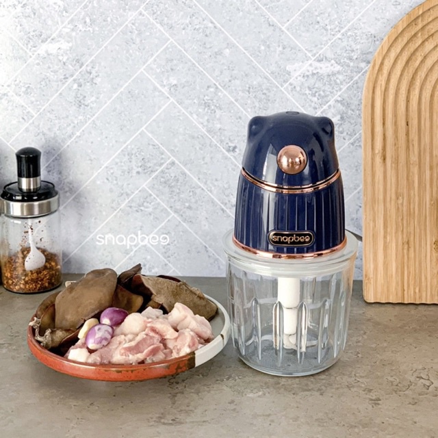 Máy Xay Thịt Snapbee BL200 - Máy Xay Đa Năng 2 Cối, 2 Lưỡi Dao