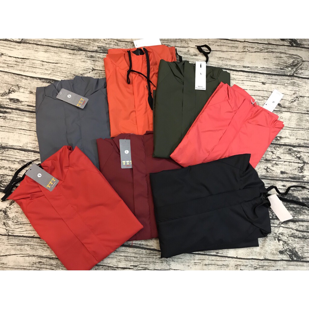 ÁO KHOÁC JACKET WET NAM, NỮ chống nước màu đỏ size số 2. | BigBuy360 - bigbuy360.vn