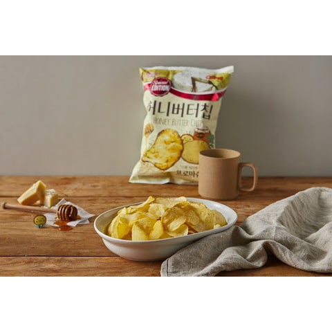 Snack Khoai Tây HaiTai Calbee Mật Ong Thơm Béo Có 2 Màu Vàng Trắng - Hàn Quốc
