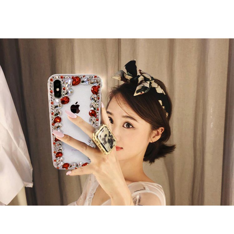 Ốp lưng iphone Đính đá cao cấp 6/6s/6plus/6splus/7/7plus/8/8plus/x/xs/xsmax/11/11pro/11 promax/ 12promax_B007 | BigBuy360 - bigbuy360.vn