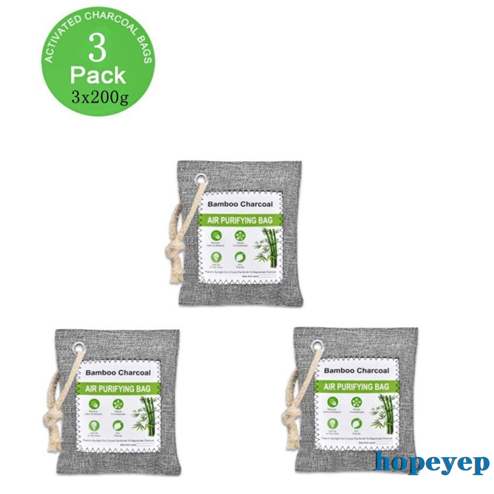 (Hàng Mới Về) Túi Than Tre Hoạt Tính Lọc Không Khí Dành Cho Giày / Tủ Quần Áo Tiện Dụng | BigBuy360 - bigbuy360.vn