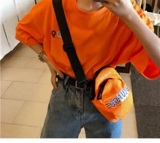 Tee oversize kèm túi cực chất