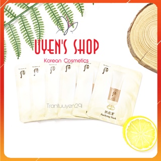Sample mặt nạ tẩy da chết The Whoo Purifying Mask 4ml