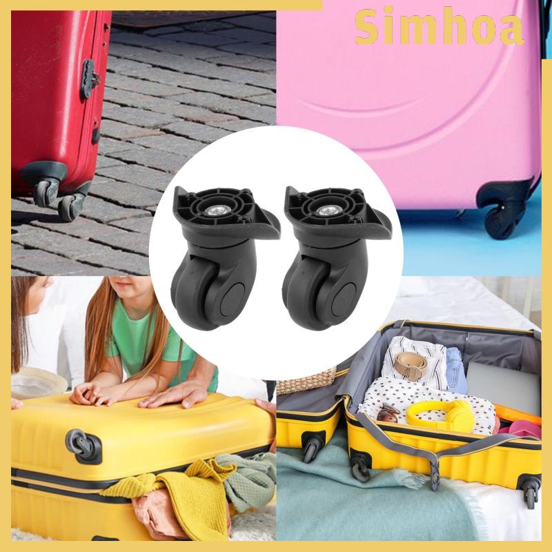 Bộ 2 Bánh Xe Thay Thế Chống Mòn Cho Vali Du Lịch