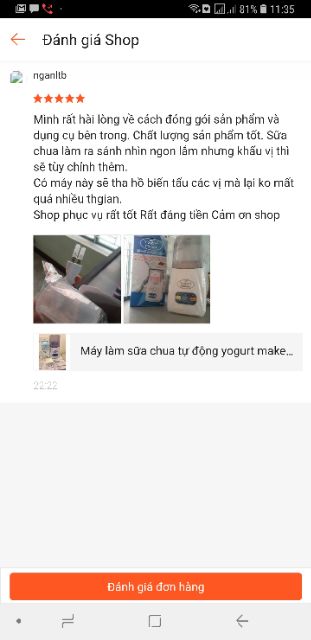 Máy làm sữa chua tự động yogurt maker - Loại 3 nút