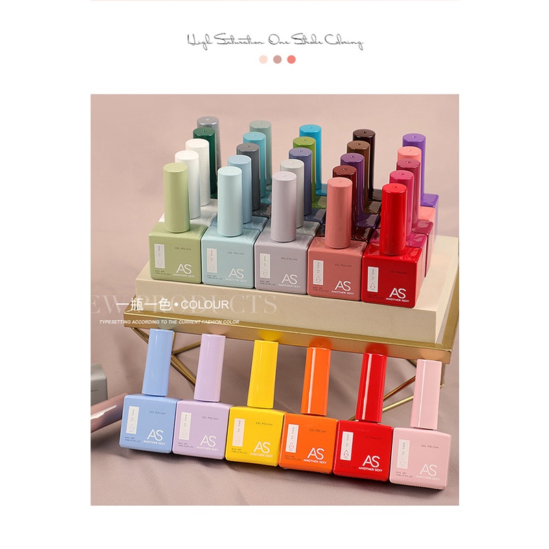Như Nail Polish 15Ml Bộ Mùa Hè 60 Màu Sắc Phổ Biến Một Chai Một Màu Bộ Nhỏ Chuyên Dụng móng Tay Shop ↑Tophope