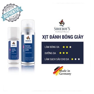 Xịt đánh bóng giày shoeboy's - shoeboy's patent leather care 150ml