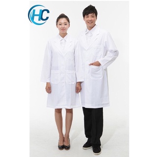 [CHÍNH HÃNG] Áo Blouse Trắng Nam, Nữ Bác Sĩ (Ngắn Tay, Dài Tay)