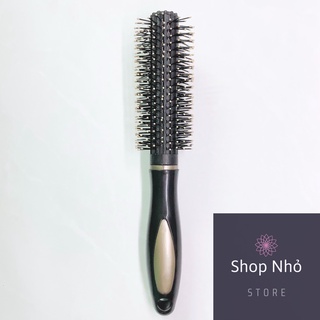 Lược tròn Gold Skeleton Brush tạo kiểu tóc , uốn tóc cao cấp .