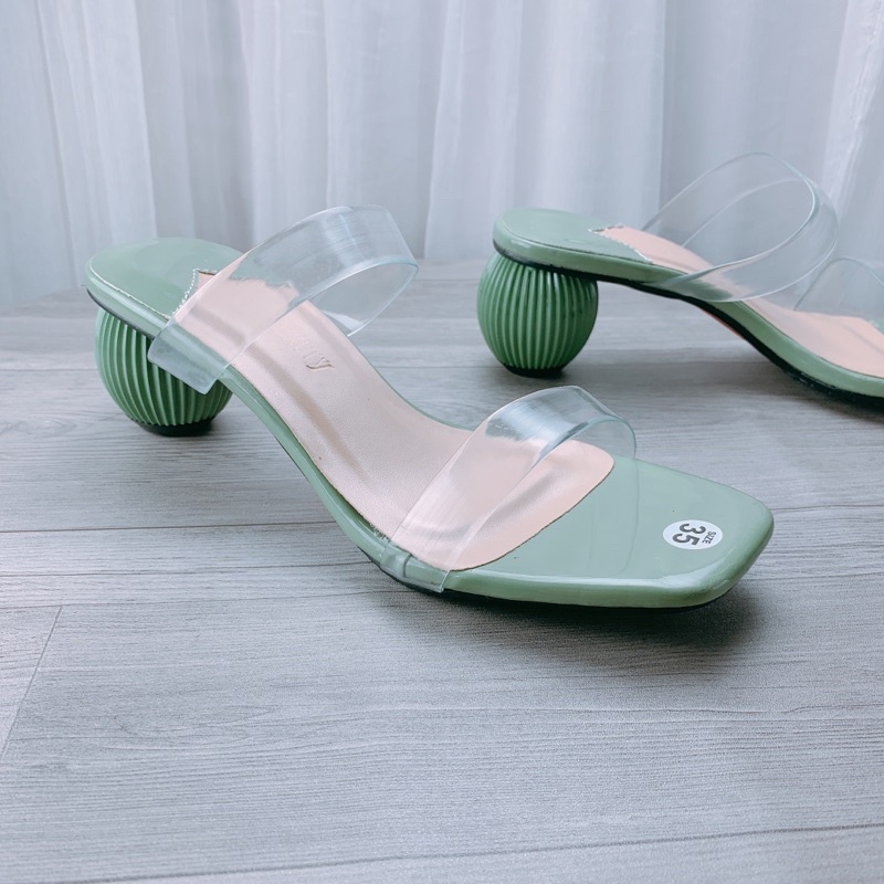 Guốc cao gót nữ gót cao 5cm - B55