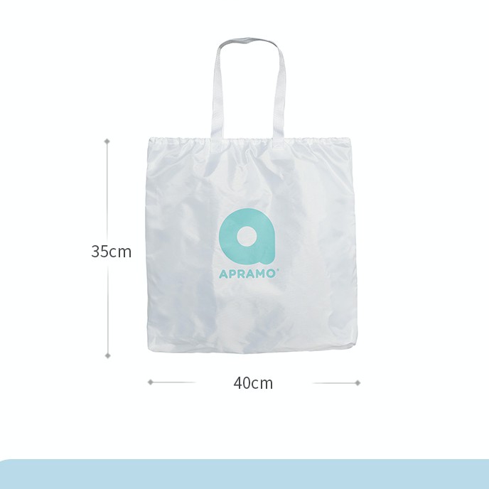 Túi đựng Ghế ăn dặm gấp gọn siêu nhẹ Apramo Flippa Dining Booster cho bé từ 6 tháng đến 3 tuổi có thể đi du lịch