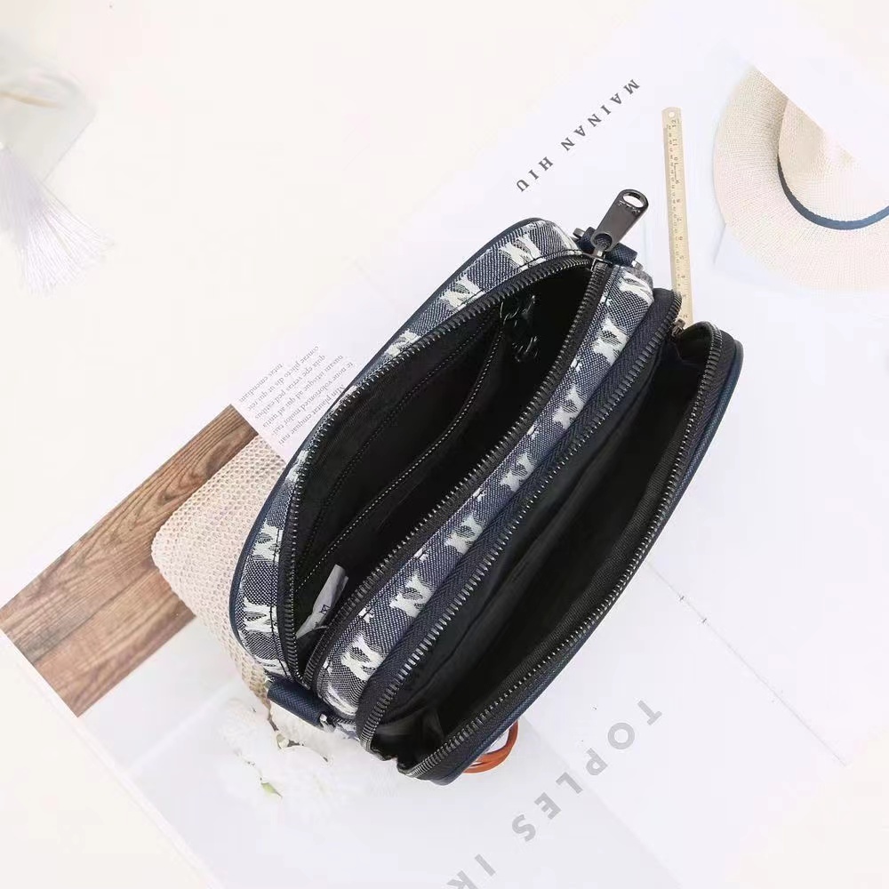 Túi đeo chéo denim MLB phong cách trẻ trung dành cho nữ