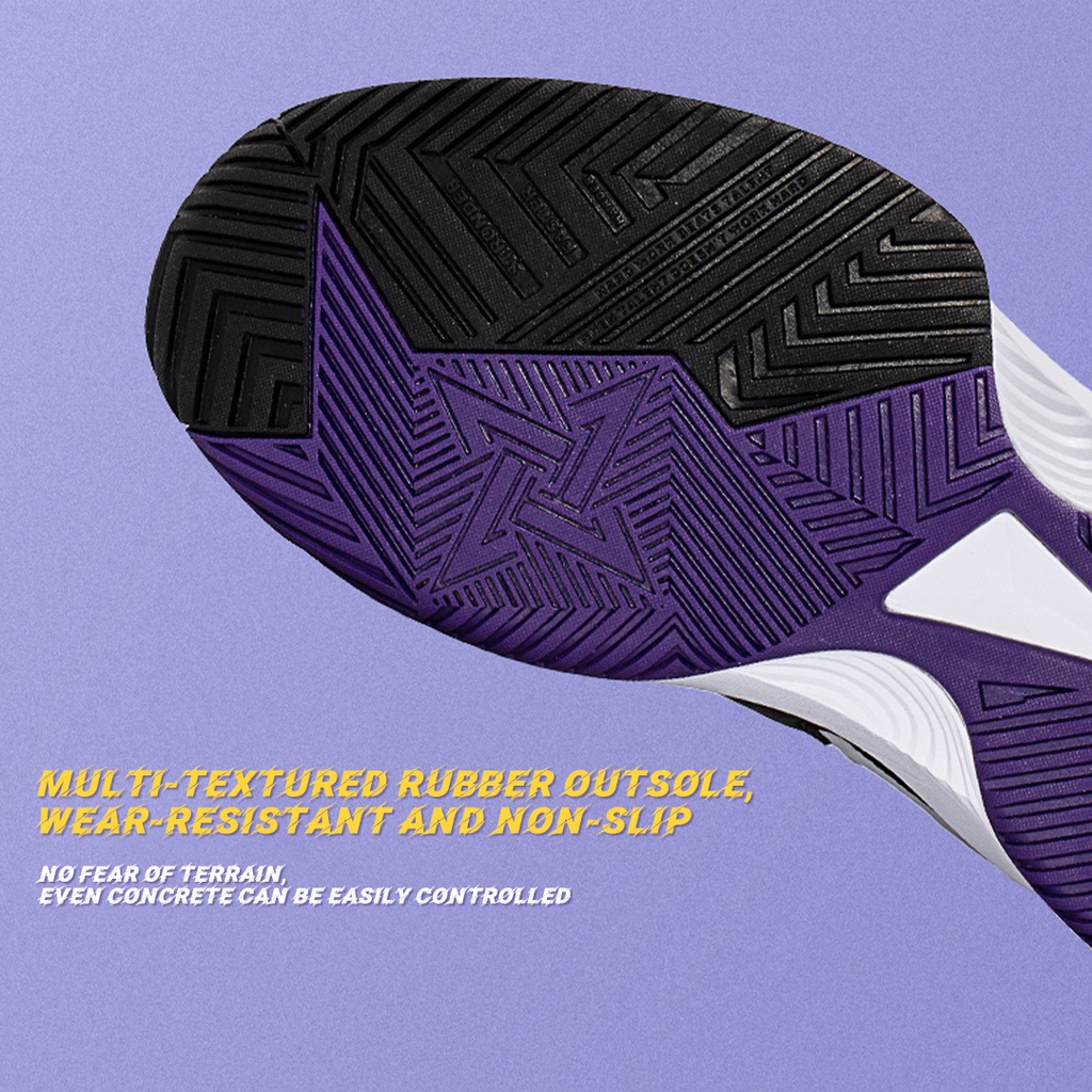 XTEP Nam Giày Bóng Rổ Chịu Mài Mòn Huấn Luyện Trong Nhà Cao-Top Ngoài Trời Đệm Chiến Đấu Giày Sneaker Đệm