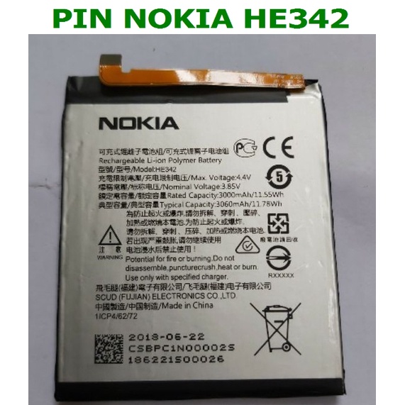 PIN NOKIA HE342