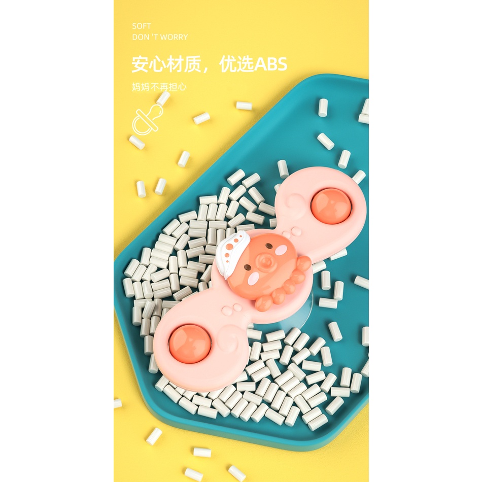 Đồ Chơi Xoay Có Nhạc Hình Bông Hoa Cho Bé