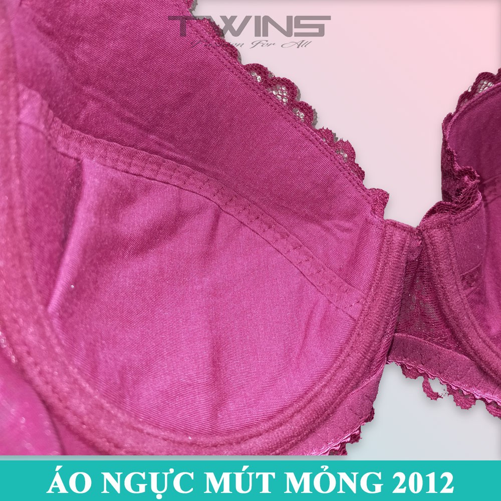 Áo ngực nữ ren sexy nâng ngực Aseity 2012 có gọng mút mỏng nguyên ngực size 36-38-40-42