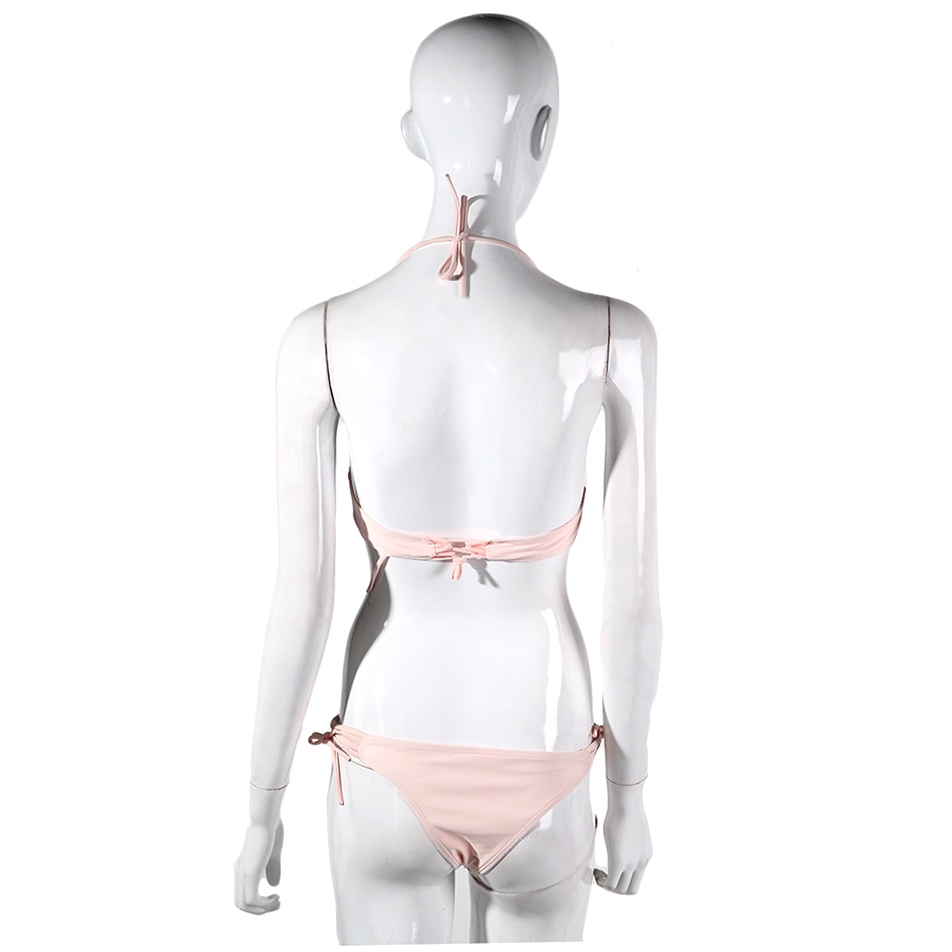 Women Bikini Set Exquisite Female Bandage Swimwear Charming Ladies Padded Bra