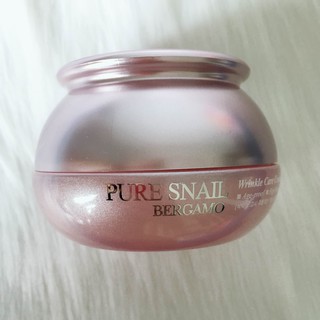 Kem dưỡng ốc sên phục hồi da, sáng da Bergamo Pure Snail hàn Quốc