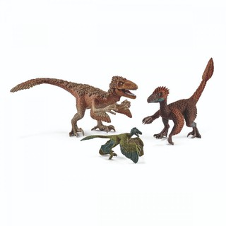 Bộ 3 Mô hình Khủng long Feathered raptors SCHLEICH 42347