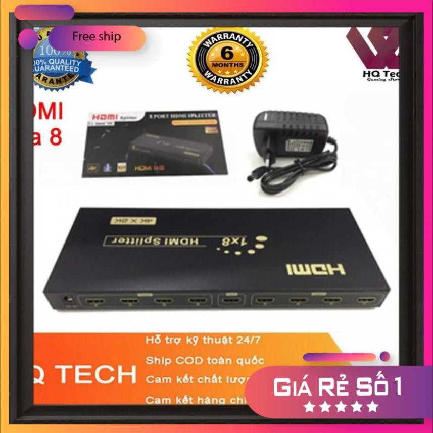 Hàng Siêu Hot Bộ chia HDMI 1 ra 8 HD SM4K 108 (Hot)