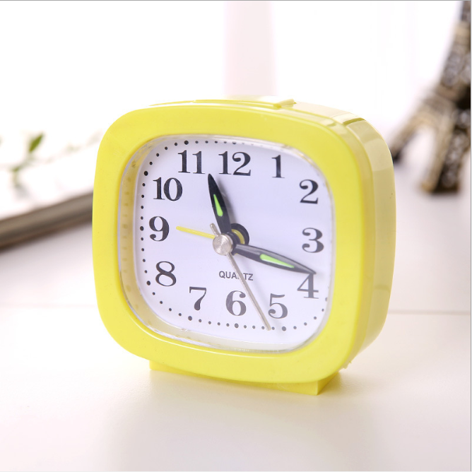 Đồng hồ báo thức vuông đa năng đầu giường nhắc nhở đồng hồ pin hẹn giờ về nhà đơn giản phòng ngủ thức dậy đồng hồ báo thức nhỏ