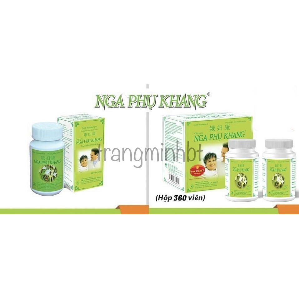 Nga Phụ Khang ( Trinh Nữ Hoàng Cung ) - Hỗ trợ ngăn ngừa u xơ tử Cung