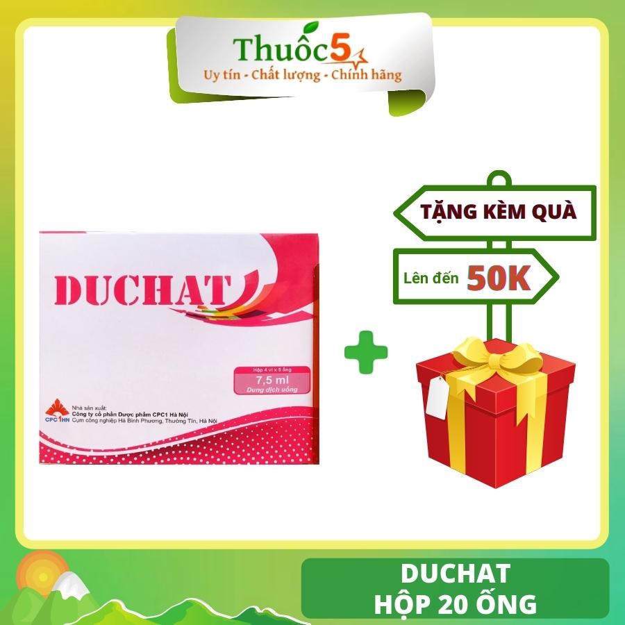 Duchat tăng cường vitamin và acid amin Hộp 20 ống