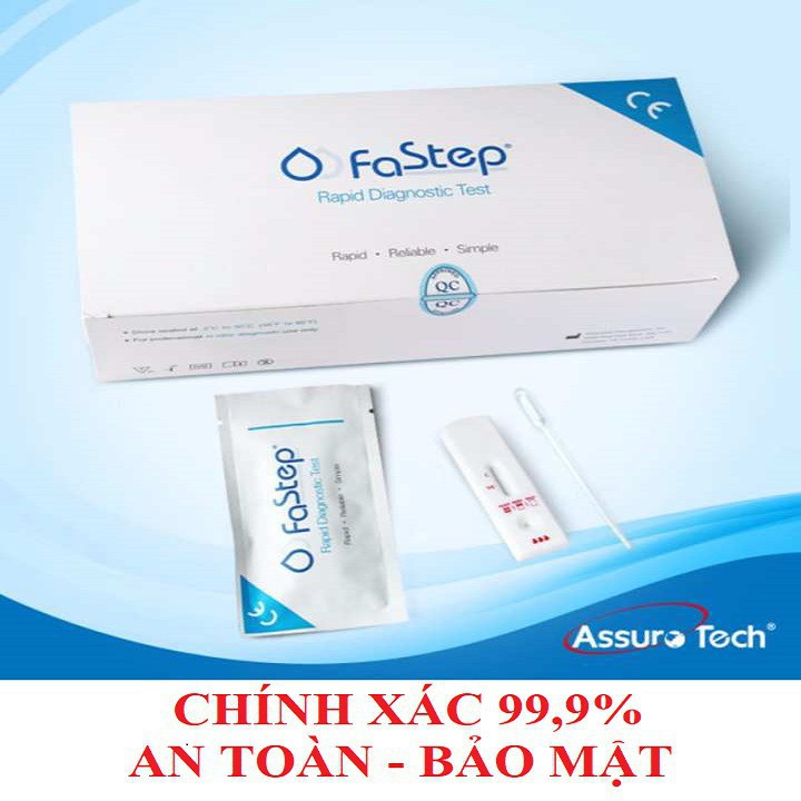 Que Test HIV tại nhà FASTEP, Kết Quả Chính Xác  Dễ Sử Dụng, Test Nhanh HIV, An Toàn, Hiệu Quả