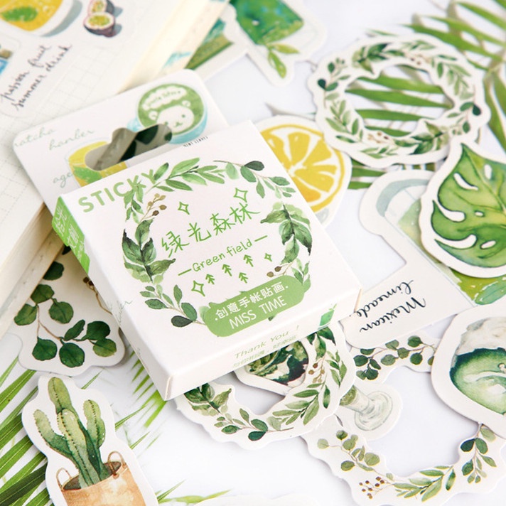 Miếng Dán Trang Trí Sổ Tay Xinh Xắn