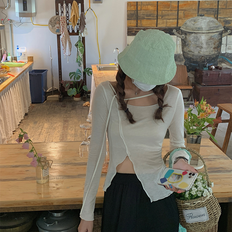 Áo thun COZOK tay dài thiết kế hợp thời trang cho nữ