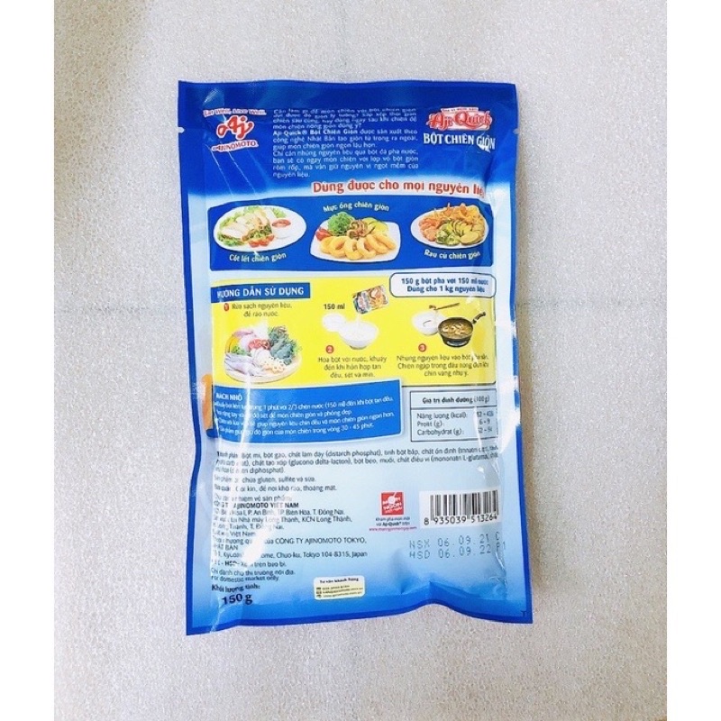 Bột chiên giòn Aji-Quick 150g