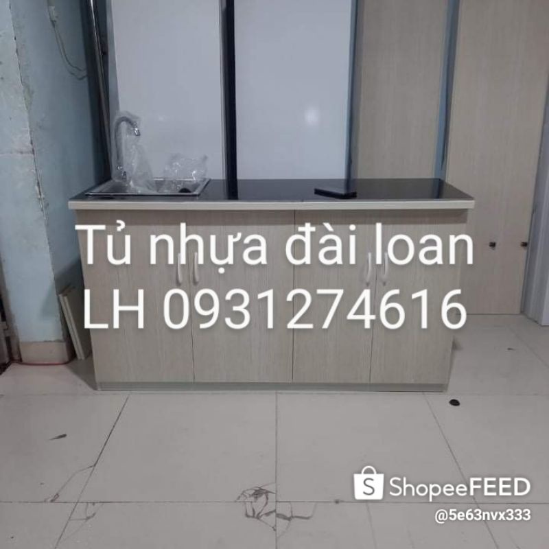 Tủ bếp mini nhựa đài loan