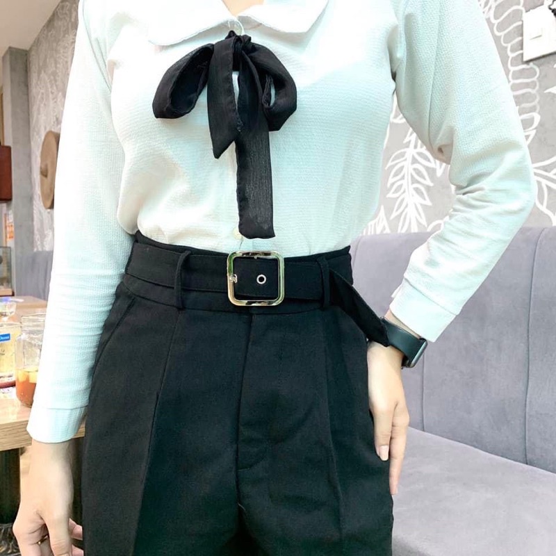 Quần tây lưng Cao Khoen Bạc