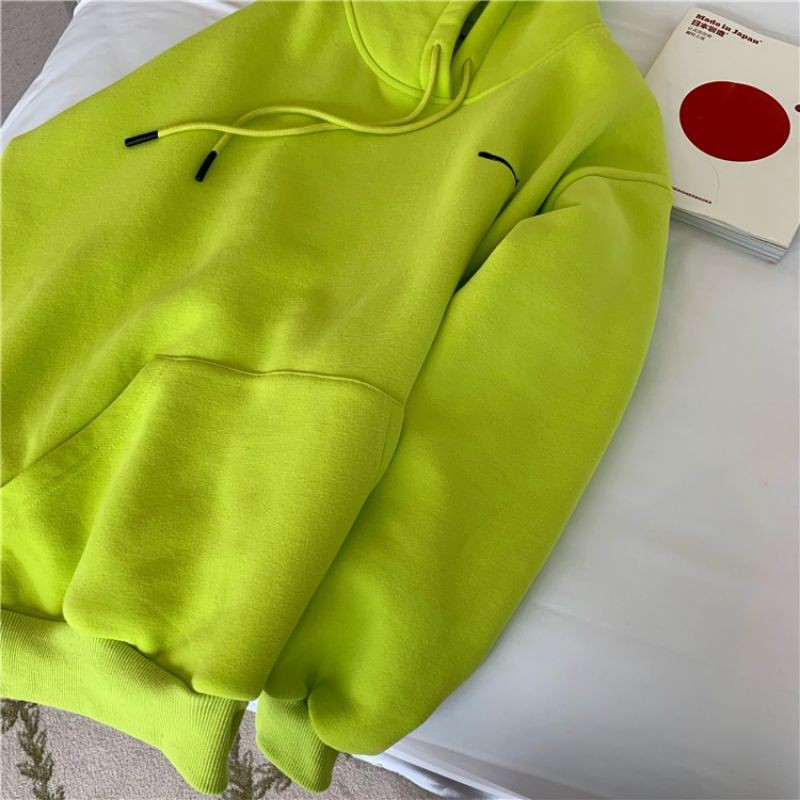 Áo Hoodie 2 Màu Xanh / Trắng siêu xinh . Áo Lót Nỉ chất đẹp ❤❤❤