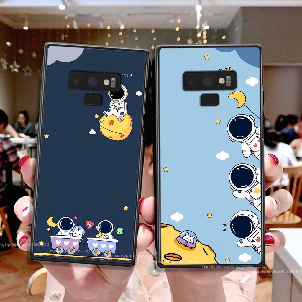 Ốp Samsung Note 9 hình bầu trời, phi hành gia đẹp, ốp lưng điện thoại samsung galaxy viền dẻo cao cấp