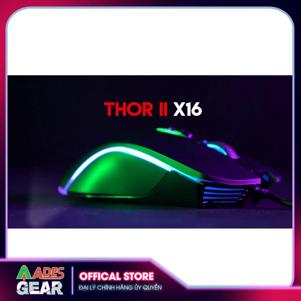 ✔️ Chuột Gaming FANTECH X16 THOR II 4200DPI ✔️ 6 Phím Macro ✔️ BẢO HÀNH 12 THÁNG
