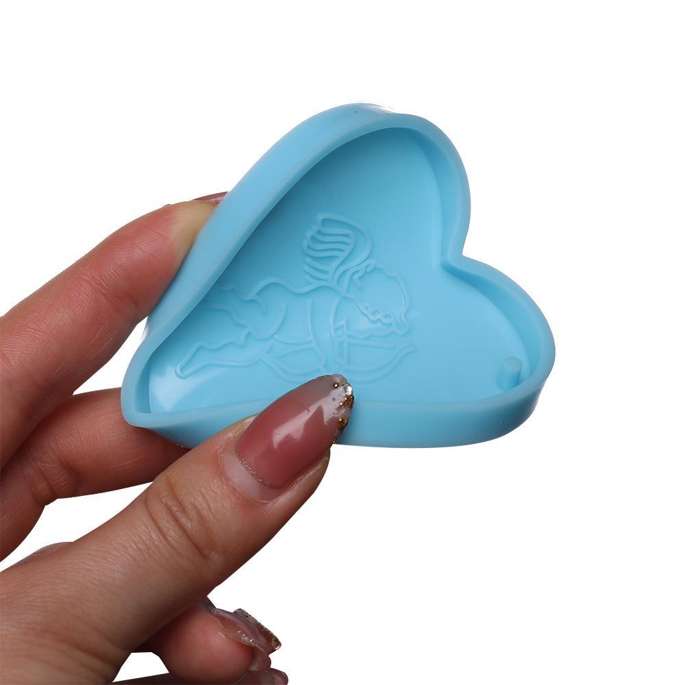 MAG Khuôn Làm Móc Khóa Bằng Silica Gel Hình Cặp Đôi Sáng Tạo DIY