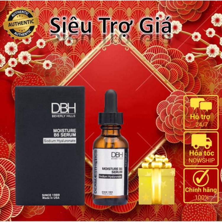 Serum DBH Moisture B5 Serum Sodium Hyaluronate Tinh chất hỗ trợ phục hồi tái tạo da -MST