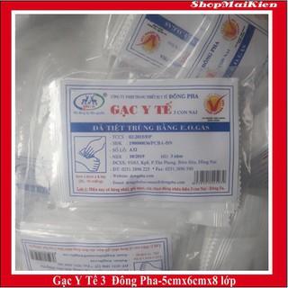 (Hộp 100 miếng) Gạc Y tế Đông Fa