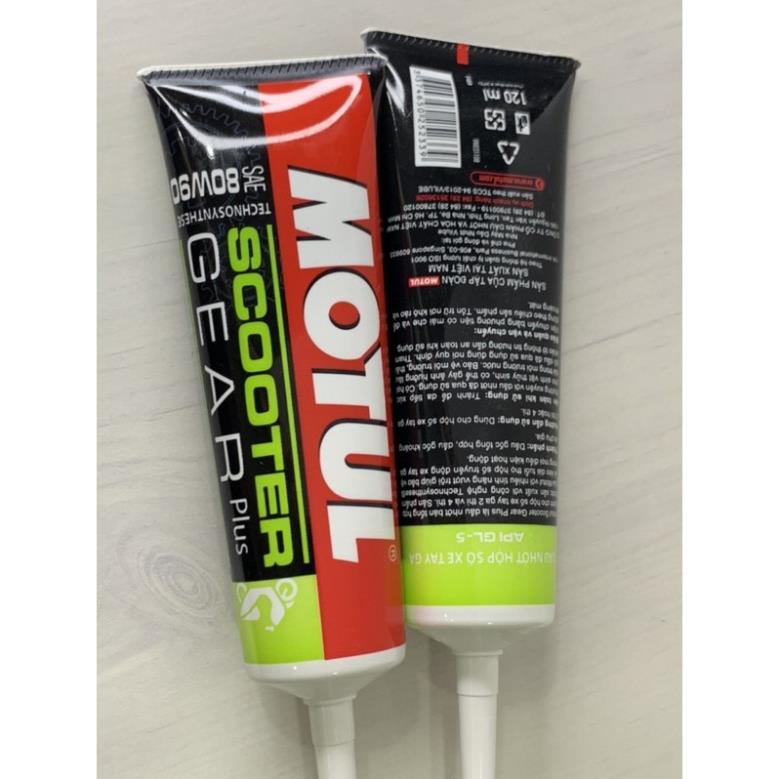 Nhớt LAP XE TAY GA Motul Scooter Gear Plus, SAE 80W90, API GL5