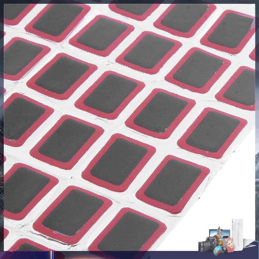 Bộ 48 Miếng Vá Lốp Xe Đạp + 1 Tuýp Keo Dán