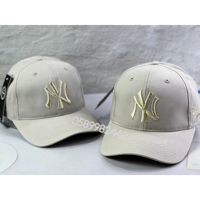 MŨ KẾT KAKI VNXK MÀU KEM THÊU CHỮ NY HOTREND UNISEX NAM NỮ THỜI TRANG CAO CẤP CỰC HOT (Siêu rẻ 1996)